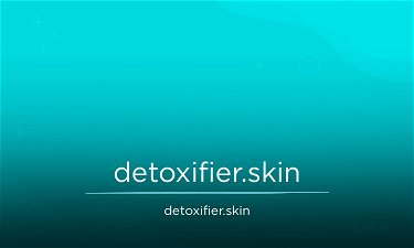 Detoxifier.skin - Creative brandable domain for sale