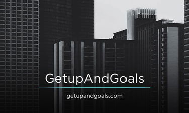 GetupAndGoals.com - Creative brandable domain for sale