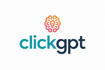 clickgpt.com - Creative brandable domain for sale