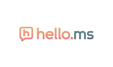 Hello.ms - Creative brandable domain for sale