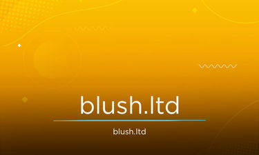 Blush.ltd - Creative brandable domain for sale