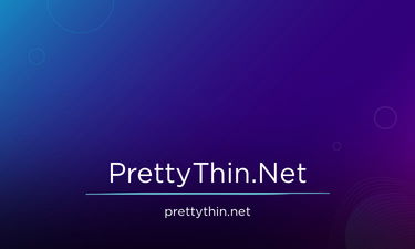 PrettyThin.Net - Creative brandable domain for sale