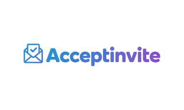 AcceptInvite - Creative premium business names for sale