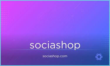 SociaShop.com - Creative brandable domain for sale