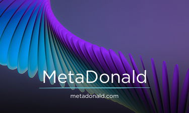 MetaDonald.com - Creative brandable domain for sale