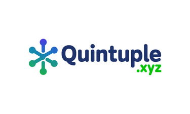 Quintuple.xyz - Creative brandable domain for sale