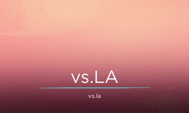 VS.LA - Creative brandable domain for sale
