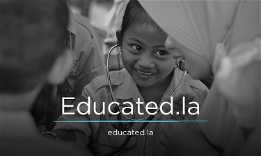 Educated.la - Creative brandable domain for sale