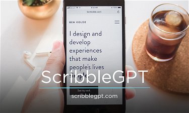 ScribbleGPT.com - Creative brandable domain for sale