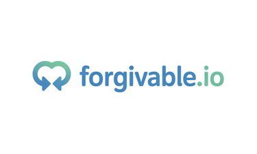 Forgivable.io - Creative brandable domain for sale