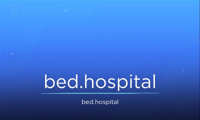Bed.Hospital
