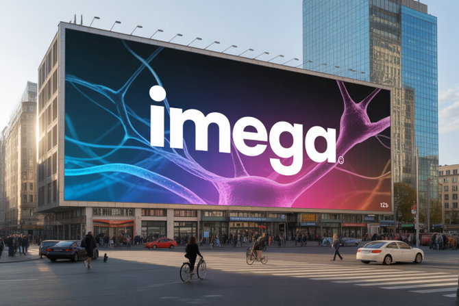 Imega Display iMega.com — Premium Domain For Sale | Atom