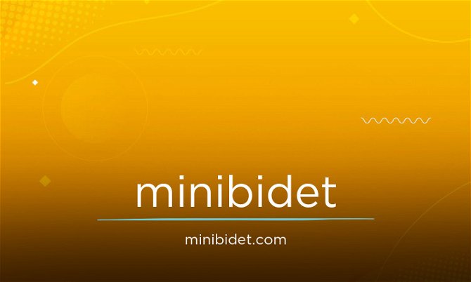 MiniBidet.com