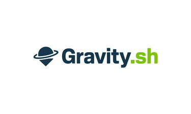 gravity.sh - Creative brandable domain for sale