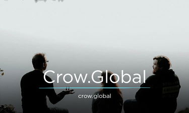 Crow.Global - Creative brandable domain for sale