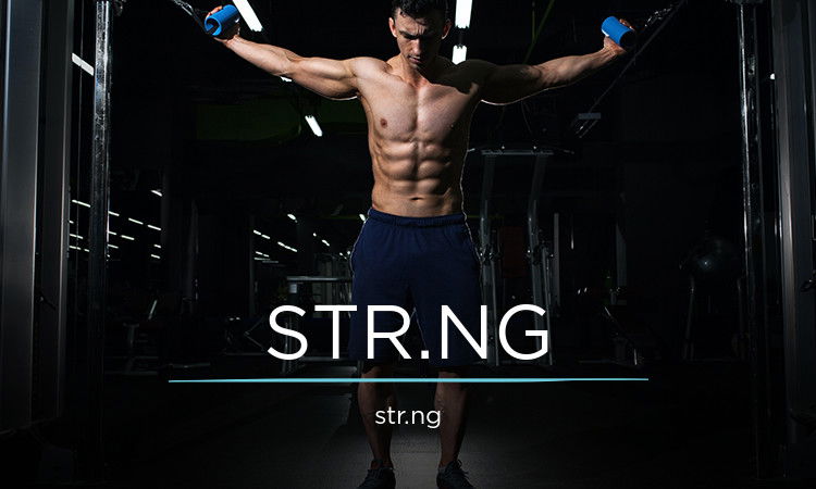 STR.NG - Creative brandable domain for sale