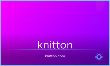 Knitton.com - Creative brandable domain for sale