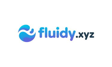 Fluidy.xyz - Creative brandable domain for sale
