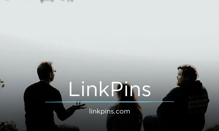 LinkPins.com - Creative brandable domain for sale