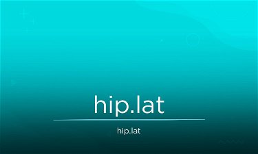Hip.lat - Creative brandable domain for sale