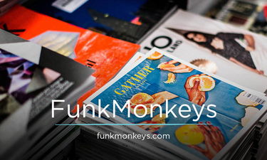 FunkMonkeys.com - Creative brandable domain for sale