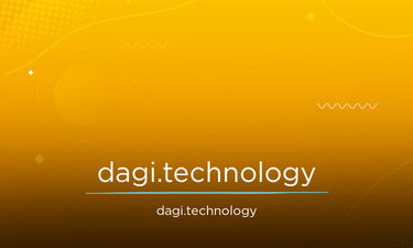 DAGI.technology - Creative brandable domain for sale