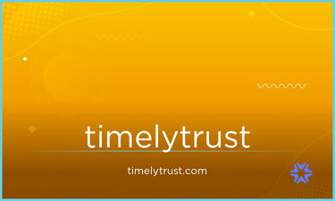TimelyTrust.com - Creative brandable domain for sale