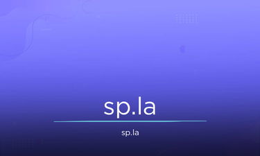 SP.LA - Creative brandable domain for sale