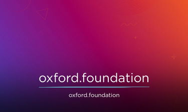 Oxford.foundation - Creative brandable domain for sale