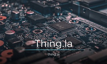 Thing.la - Creative brandable domain for sale