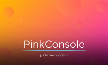 PinkConsole.com - Creative brandable domain for sale