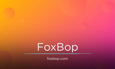 FoxBop.com - Creative brandable domain for sale