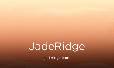 JadeRidge.com - Creative brandable domain for sale