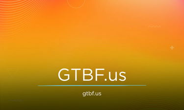 GTBF.us - Creative brandable domain for sale