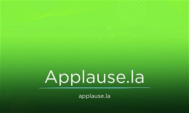 Applause.la - Creative brandable domain for sale