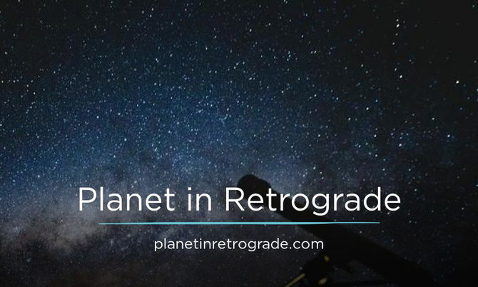 PlanetinRetrograde.com