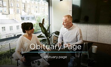 Obituary.Page - Creative brandable domain for sale