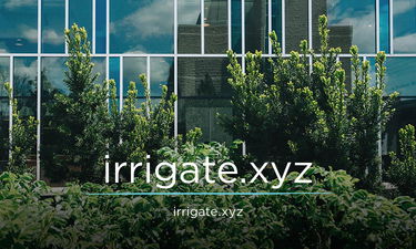 Irrigate.xyz - Creative brandable domain for sale