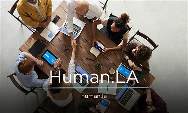 Human.LA - Creative brandable domain for sale