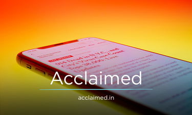 Acclaimed.IN - Creative brandable domain for sale