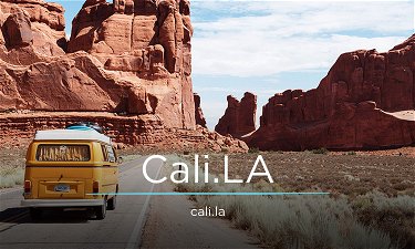 Cali.LA - Creative brandable domain for sale