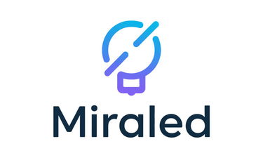 Miraled.com - Creative brandable domain for sale