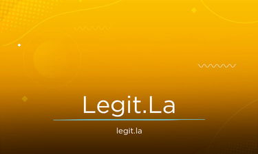 Legit.La - Creative brandable domain for sale