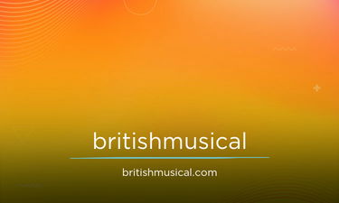 BritishMusical.com - Creative brandable domain for sale