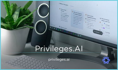 Privileges.ai - Creative brandable domain for sale