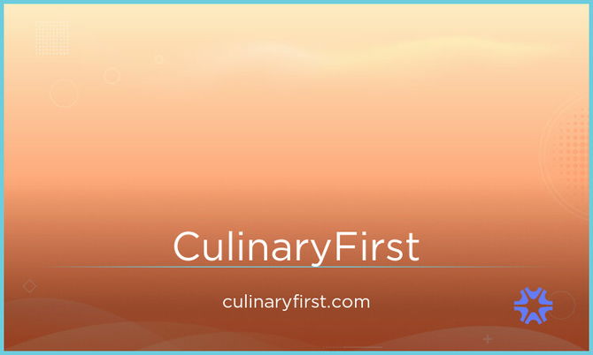 CulinaryFirst.com