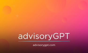 AdvisoryGPT.com - Creative brandable domain for sale