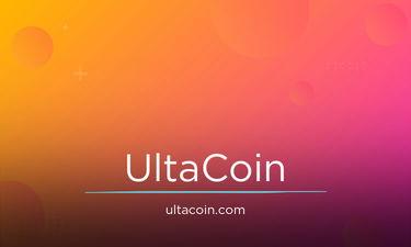 UltaCoin.com - Creative brandable domain for sale
