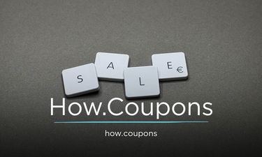 How.coupons - Creative brandable domain for sale