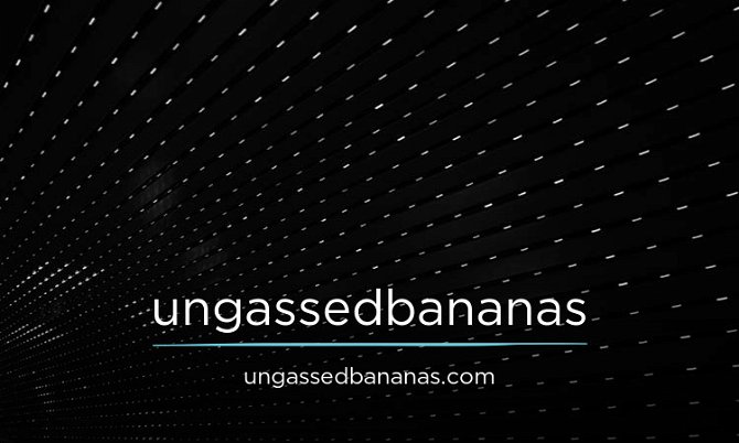 ungassedbananas.com